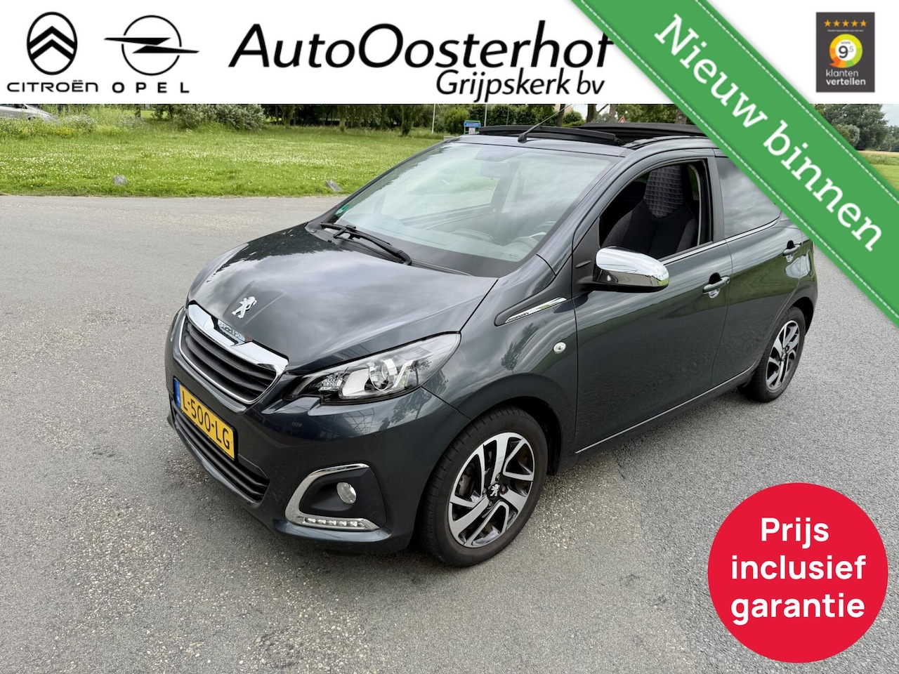 Peugeot 108 - 5drs Allure SCHUIFDAK - AutoWereld.nl