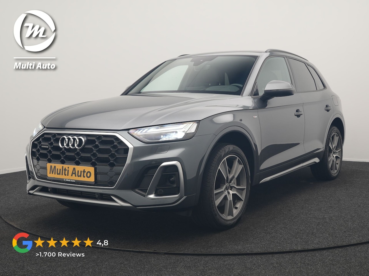 Audi Q5 - 50 TFSI e S Line PHEV 300pk Dealer O.H | Trekhaak Af Fabriek | Head Up | Camera | Alcantar - AutoWereld.nl