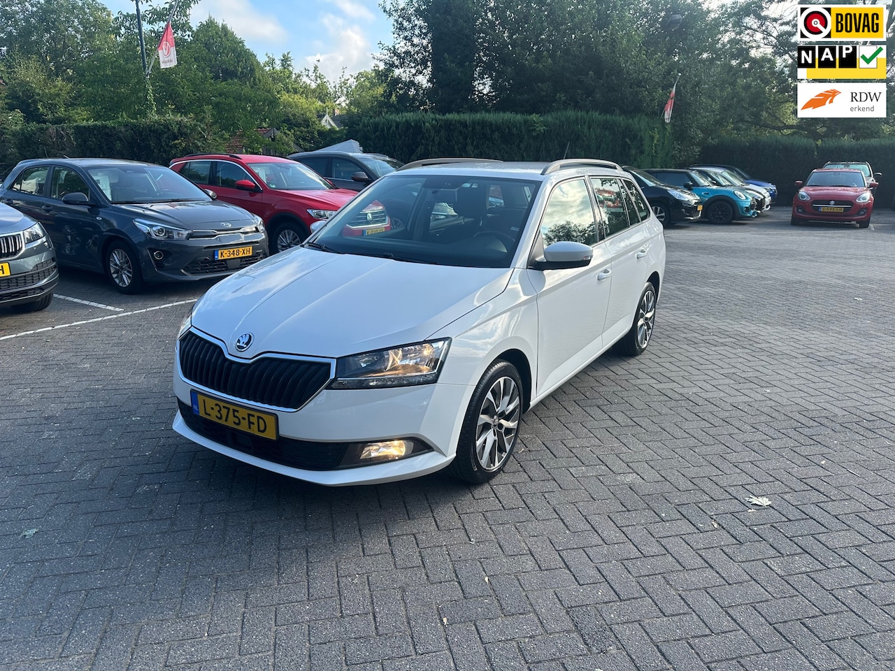 Skoda Fabia Combi - 1.0 TSI Business Edition 1.0 TSI Business Edition , navigatie , pdc met camera - AutoWereld.nl