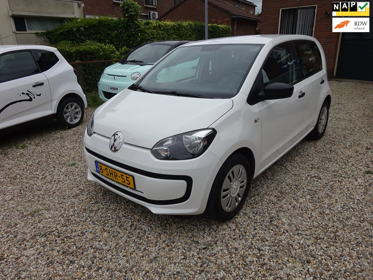 Volkswagen Up! - 1.0 take up! BlueMotion 5 deurs, NIEUWE DISTRIBUTIERIEM, Airco, Stuurbekrachtiging, Radio - AutoWereld.nl