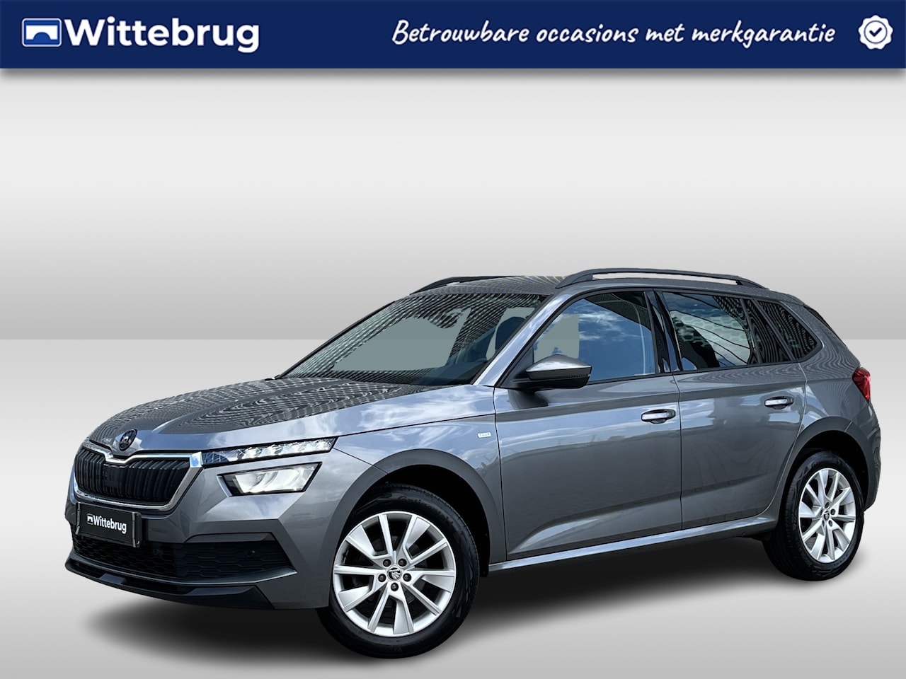 Skoda Kamiq - 1.0 TSI 110PK Ambition Tour / Parkeersensoren V+A / Stuur + Stoelverwarming / LED / App-Co - AutoWereld.nl