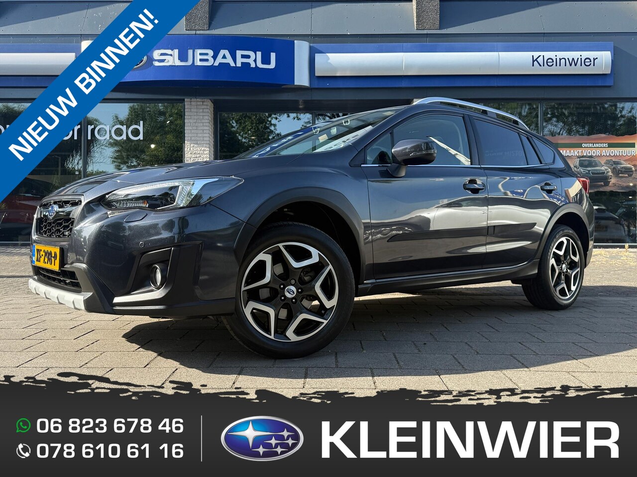 Subaru XV - 2.0i 156pk CVT Premium | Leder | Trekh. | 1e eigen. | Schuif/kantel-dak - AutoWereld.nl