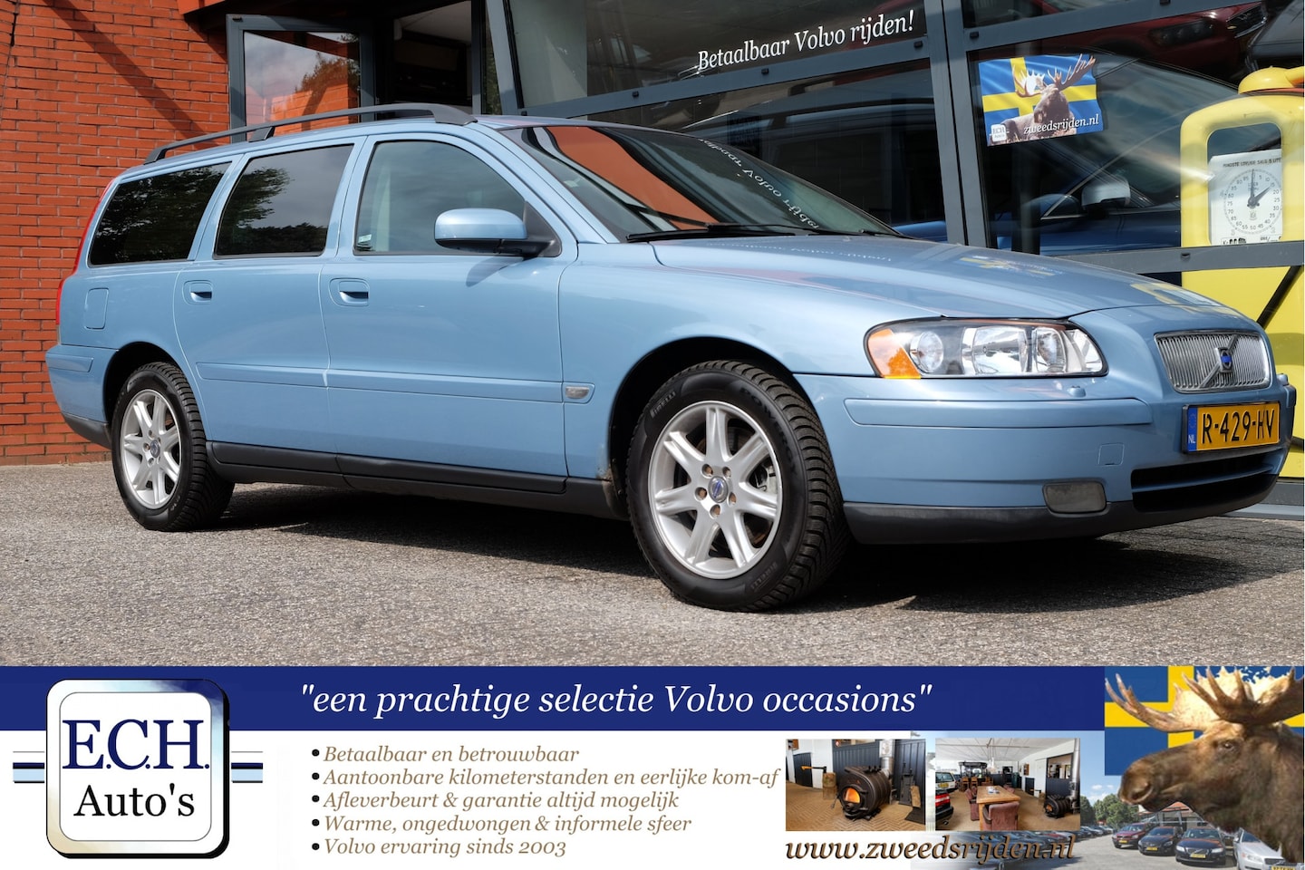 Volvo V70 - 2.5T 210 pk Aut. Apple CarPlay, Trekhaak - AutoWereld.nl