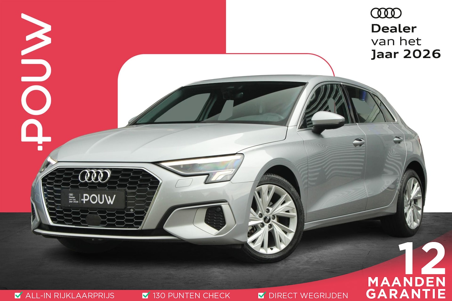 Audi A3 Sportback - 30 TFSI 110pk S-tronic Advanced edition | Smartphone Interface | 2-zone Climatronic | Crui - AutoWereld.nl