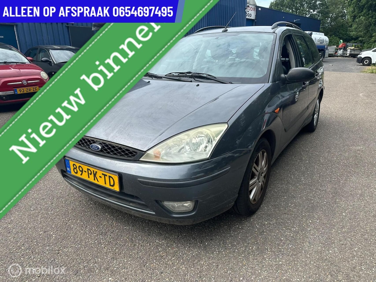 Ford Focus Wagon - 1.6-16V Futura ECC LEDER - AutoWereld.nl