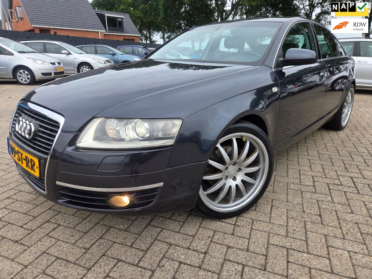 Audi A6 Limousine - 2.4 Pro Line 2006. Automaat/Airco/Cruise/Leder/Trekhaak etc.. APK 04-2027 - AutoWereld.nl