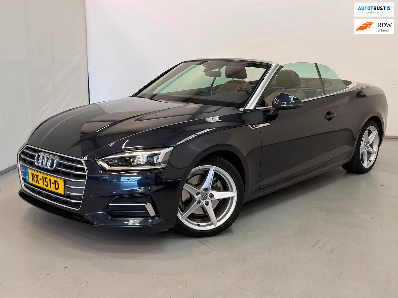 Audi A5 Cabriolet - 2.0 TFSI / S-Line / Virtual / Camera - AutoWereld.nl
