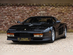 Ferrari Testarossa - "Nero Metallizzato" The Monodado version, Presented in "Nero Metallizzato over a Nero-Burg