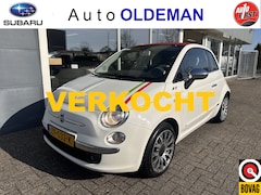 Fiat 500 C - 1.2 Lounge HALFLEDER, LICHTMETAAL, BLUETOOTH
