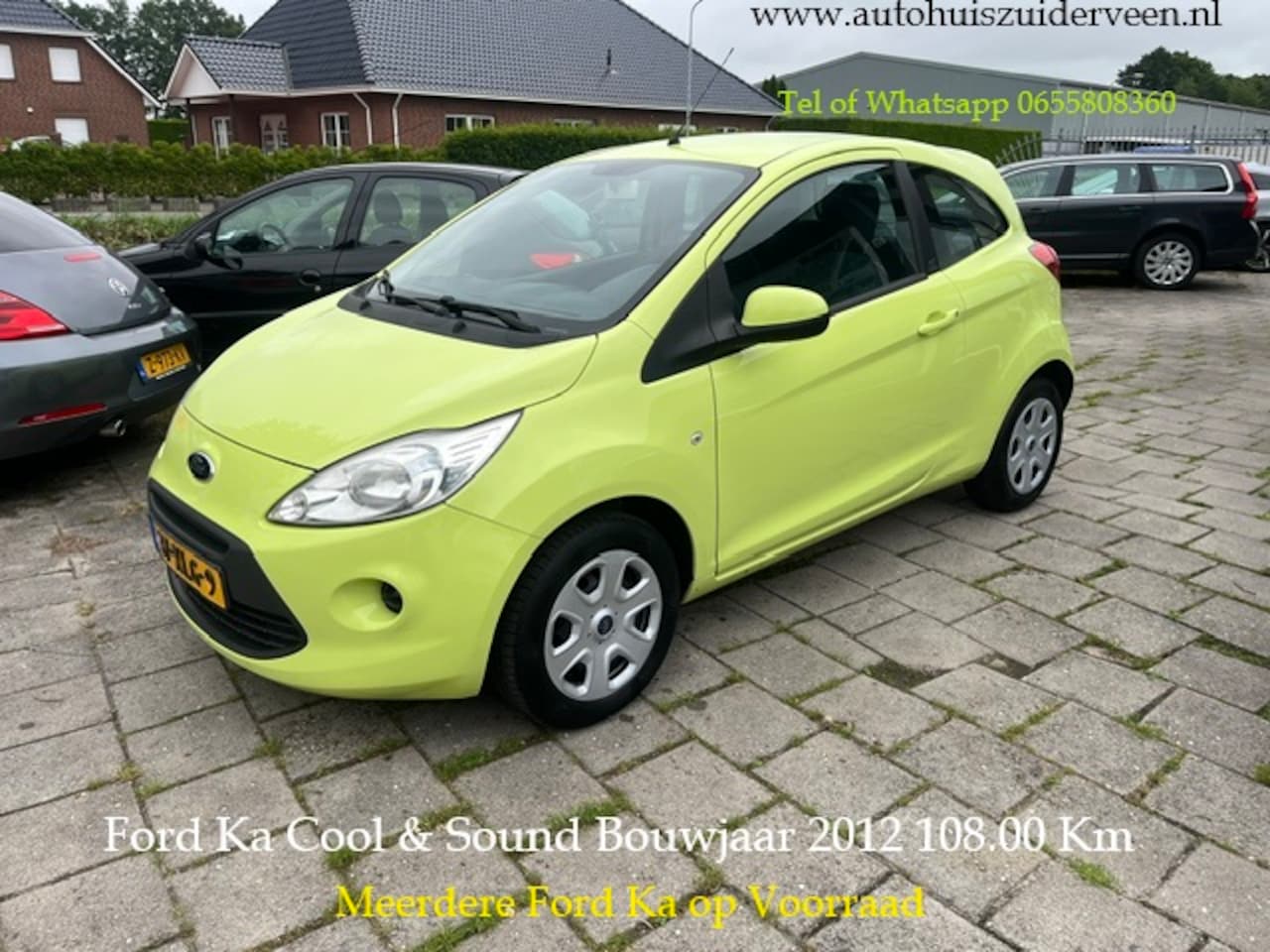 Ford Ka - 1.2 69pk Cool & Sound 2012 108.386 Km - AutoWereld.nl