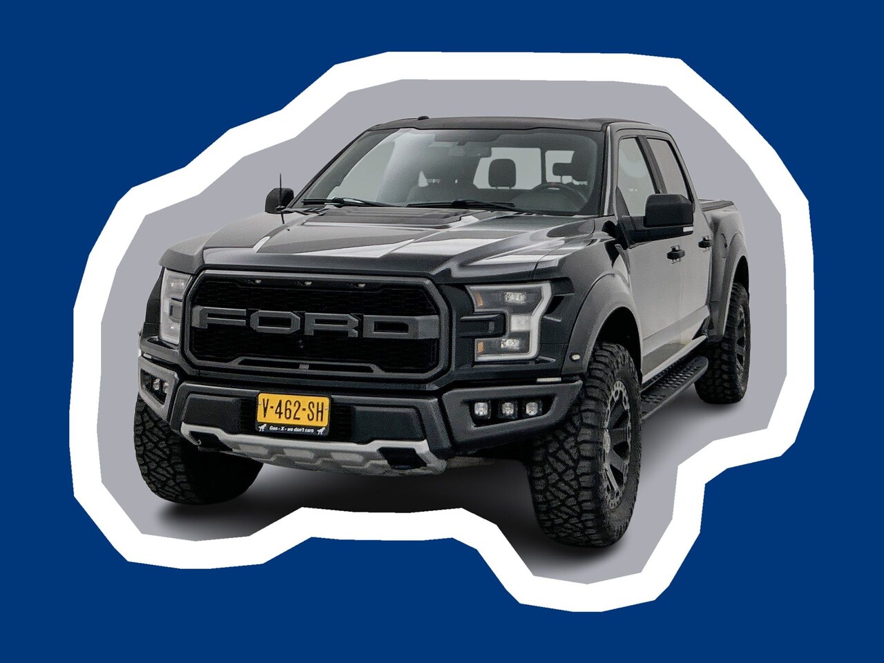 Ford F150 - USA 3.5 V6 Ecoboost SuperCrew Raptor Black Rhino wheels B&O Audio Leder Prins LPG - AutoWereld.nl