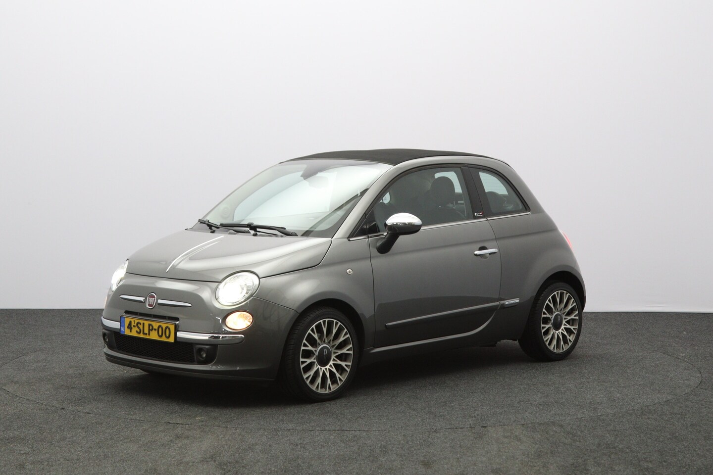 Fiat 500 C - 0.9 TwinAir Automaat Lounge, LED, Leder, Climate Control - AutoWereld.nl