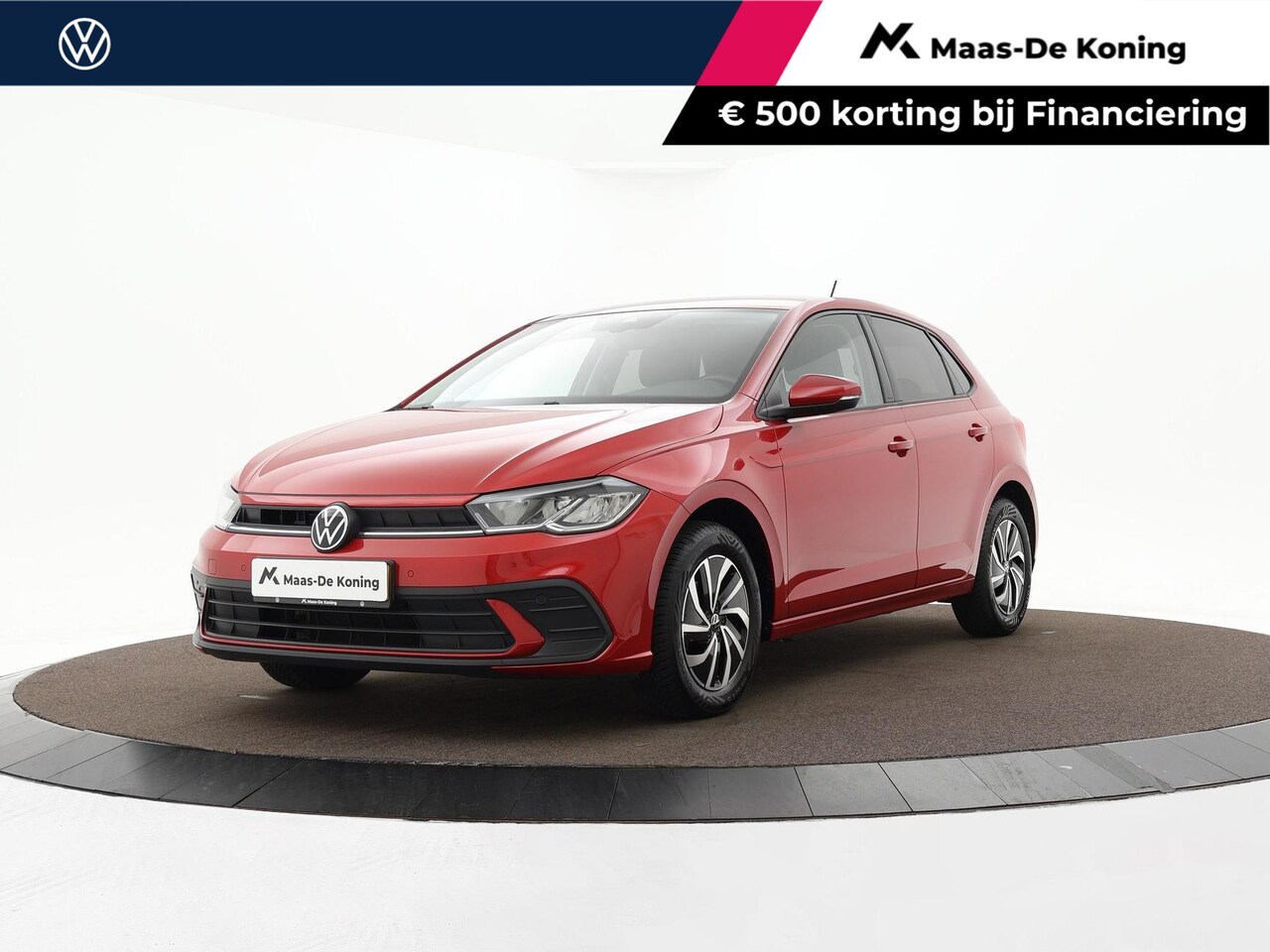 Volkswagen Polo - 1.0 TSI 95pk Life · Apple/Android Car Play · ACC · Airco · DAB · P-Sensoren · Active Info - AutoWereld.nl