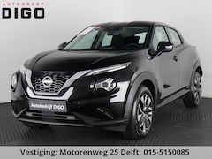 Nissan Juke - DIG-T ACENTA CARPLAY NAVI GARANTIE TOT 04-2034 BIJNA NIEUW. CAMERA