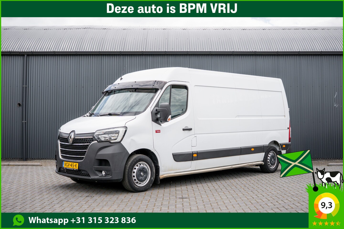 Renault Master - 2.3 dCi 135 L3H2 | 136 PK | 1ste Eigenaar | 3-Zits | Camera | Cruise | PDC | Airco - AutoWereld.nl