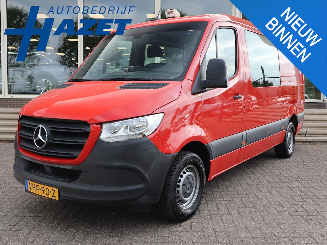 Mercedes-Benz Sprinter - 2.2 CDI AUT. L2H1 DUBBEL CABINE *44.387 KM* + APPLE CARPLAY | CAMERA | CRUISE | 5-PERS. - AutoWereld.nl