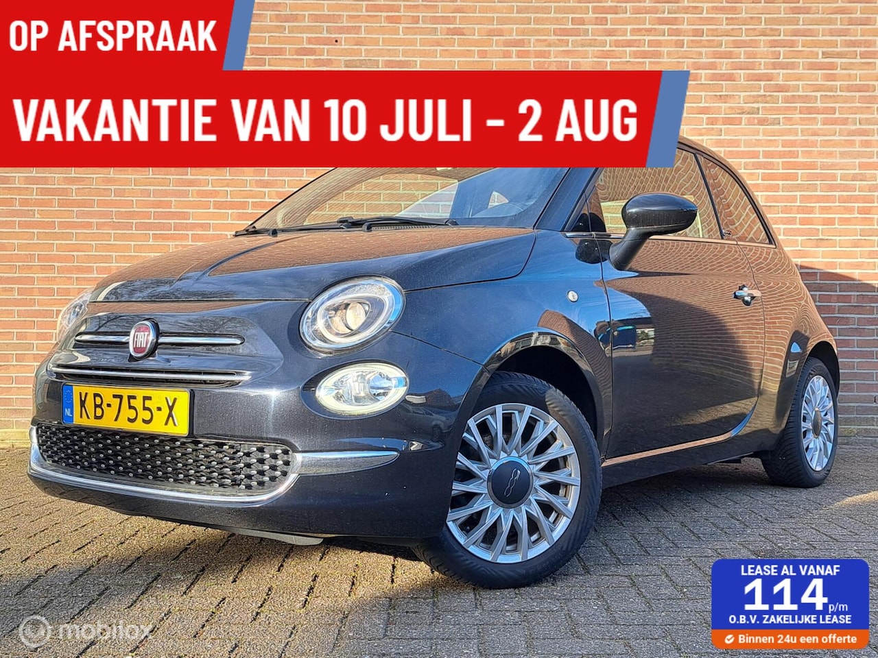 Fiat 500 C - 0.9 TwinAir Turbo Lounge 0.9 TwinAir Turbo Lounge - AutoWereld.nl