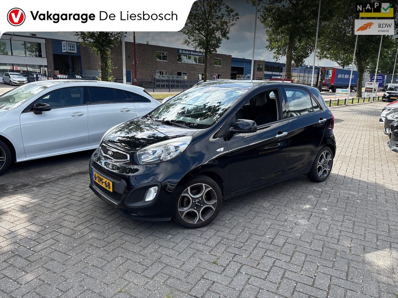 Kia Picanto - 1.0 CVVT BusinessLine airco boeken netjes onderhouden - AutoWereld.nl