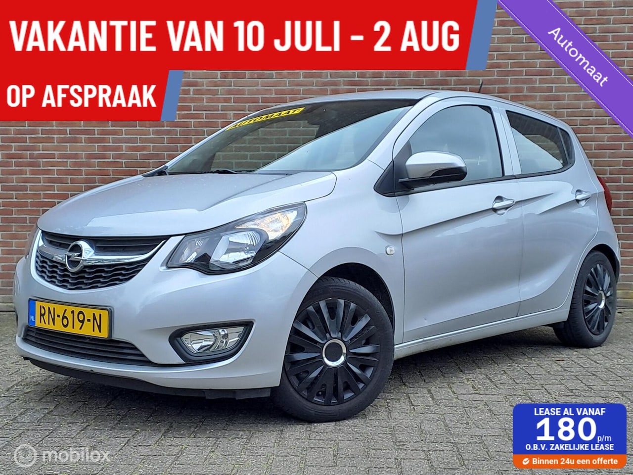 Opel Karl - 1.0 ecoFLEX Edition/AUTOMAAT/TRKHK - AutoWereld.nl