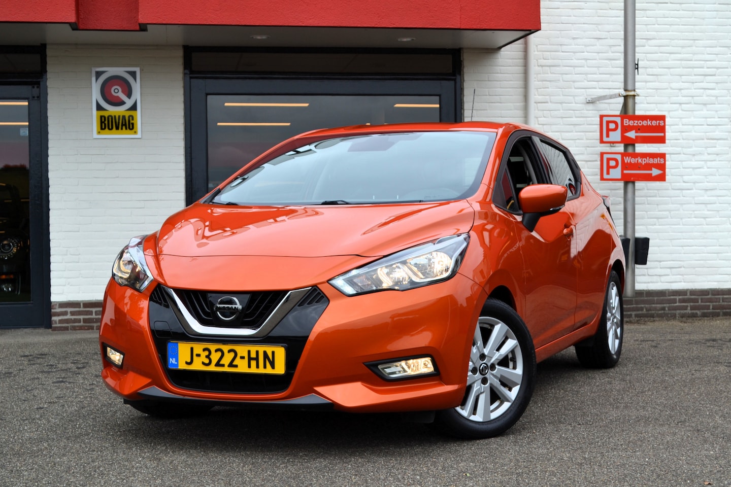 Nissan Micra - 1.0 IG-T N-Connecta 1.0 IG-T N-Connecta, Airco, Pdc, Cruise, NL-auto, 1e eigenaar ! 32.000 km, hele nette staa - AutoWereld.nl