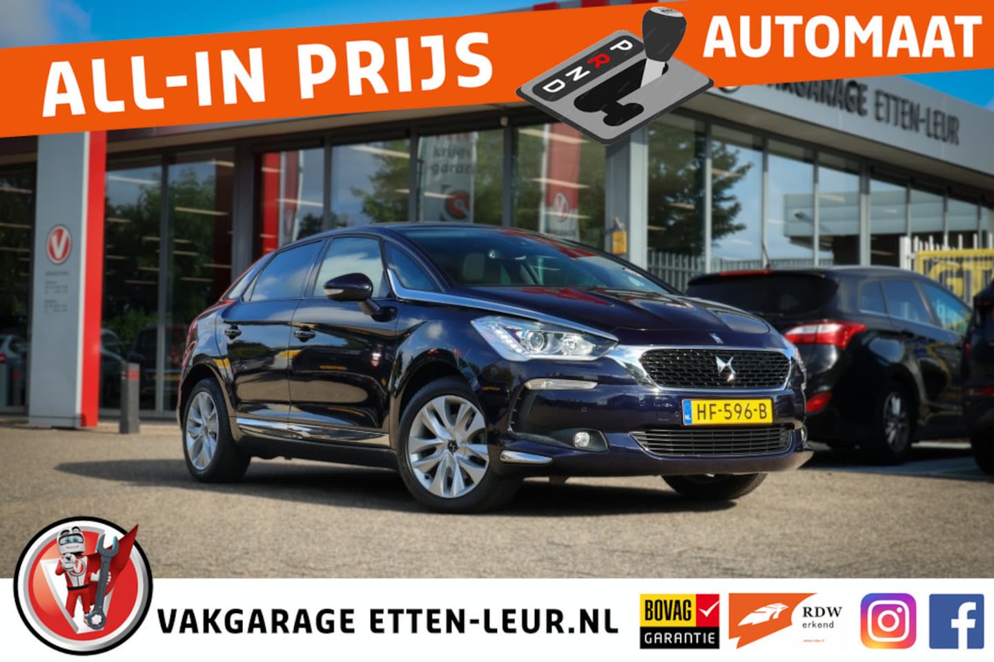DS 5 - 1.6 turbo /Business Executive / pano / automaat - AutoWereld.nl
