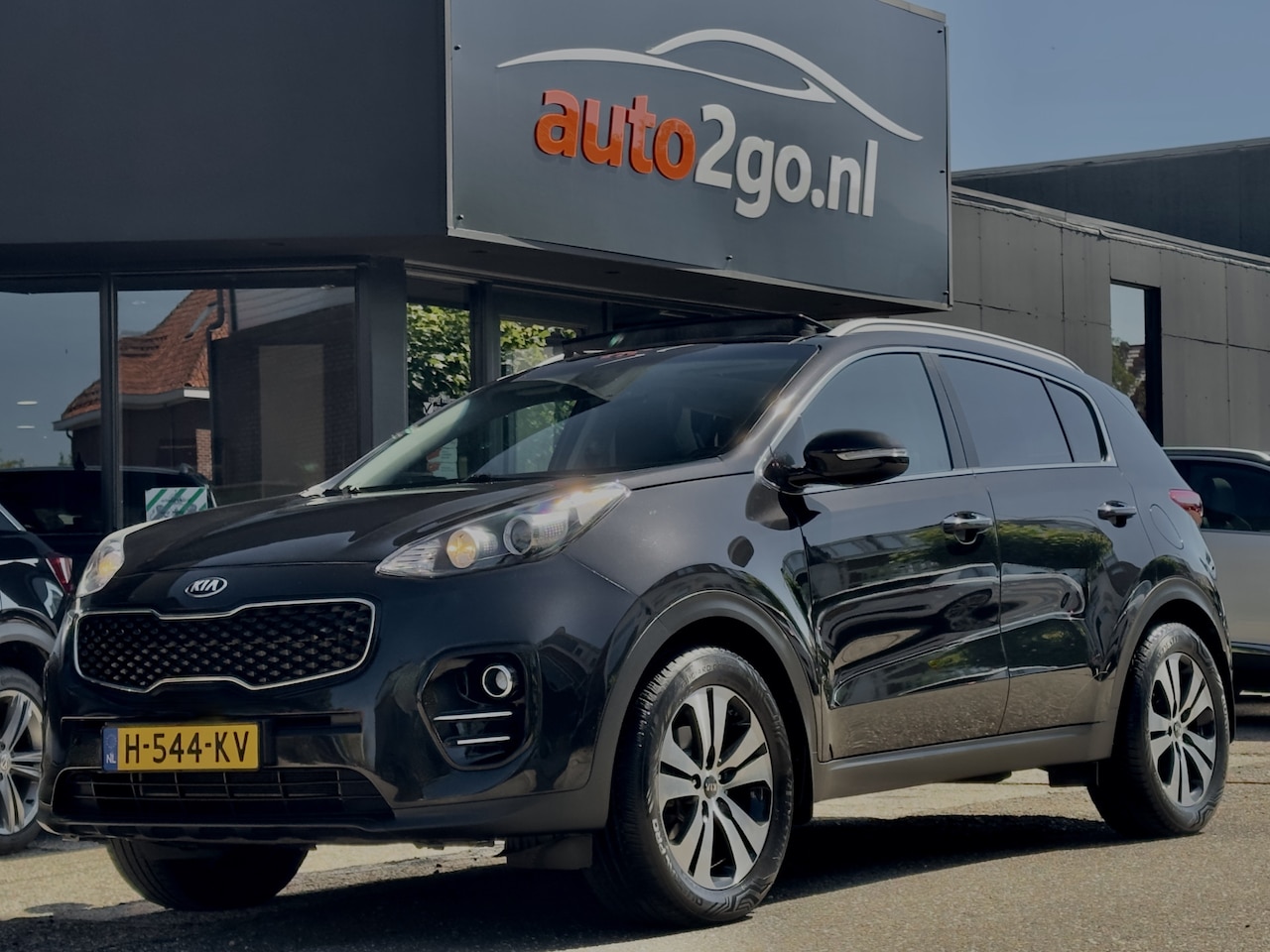 Kia Sportage - 1.6 GDI AUT6 EXECUTIVE 93D.KM!! PANODAK NAVI CAMERA AIRCO APPLE-CARPLAY LED LMV PDC - AutoWereld.nl