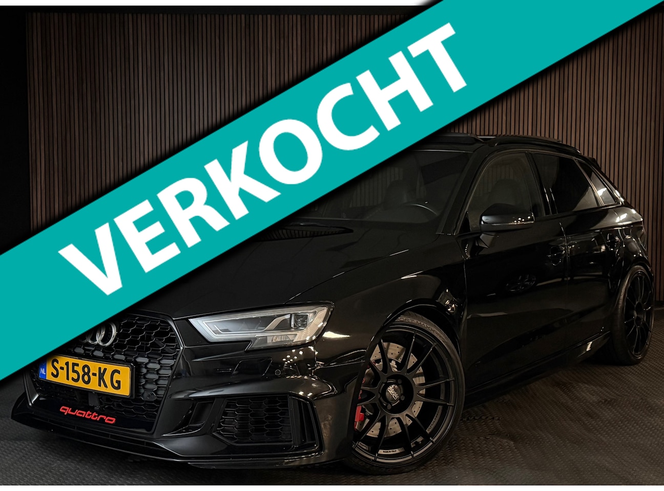 Audi RS3 - 2.5 TFSI QUATTRO RS SEATS/RS SPORTUITLAAT/DAZA/EERSTE LAK/DEALER ONDERHOUDEN/VIRTUAL/PANOR - AutoWereld.nl