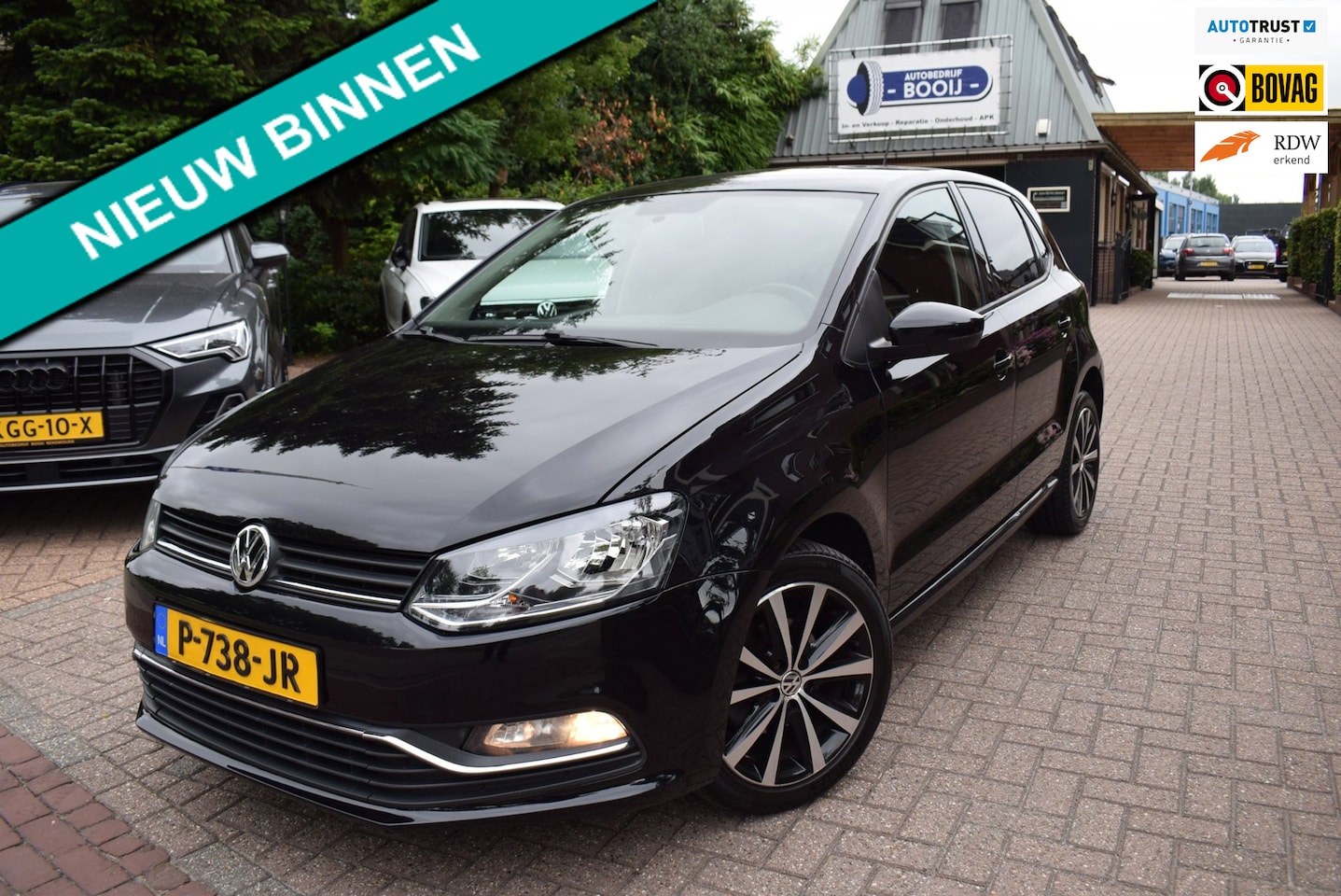 Volkswagen Polo - 1.2 TSI Comfortline 5 DEURS/CRUISE/AIRCO/BLUETOOTH/LMW 16 INCH/USB/ELEKTRISCH PAKKET - AutoWereld.nl