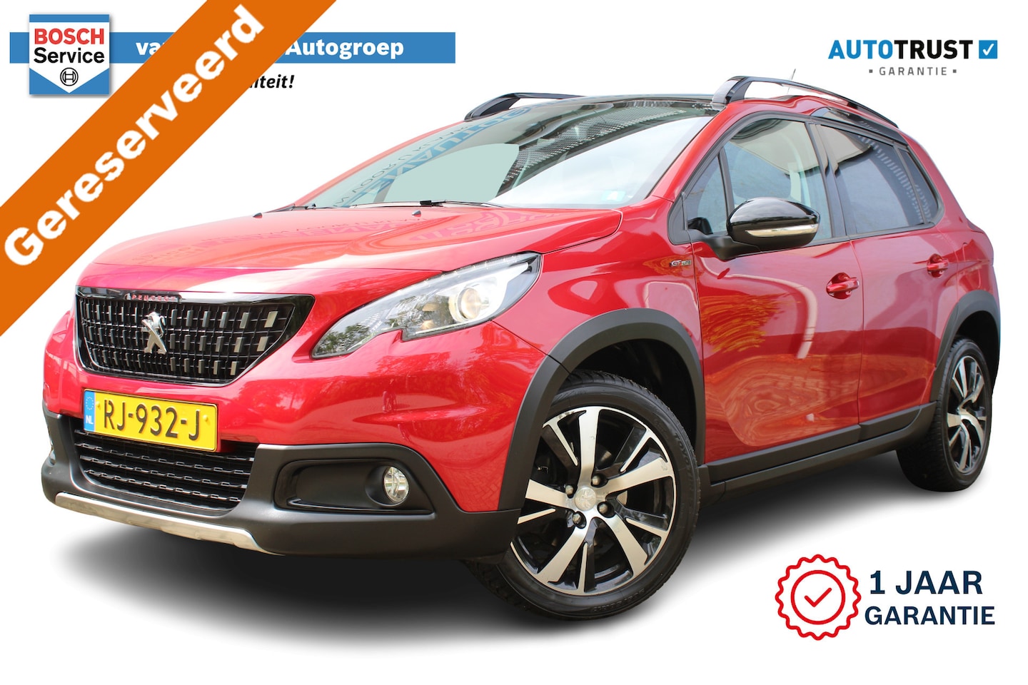Peugeot 2008 - 1.2 PureTech GT-line | Incl. 12 maanden Garantie | Panorama dak | Trekhaak | Achteruitrijc - AutoWereld.nl