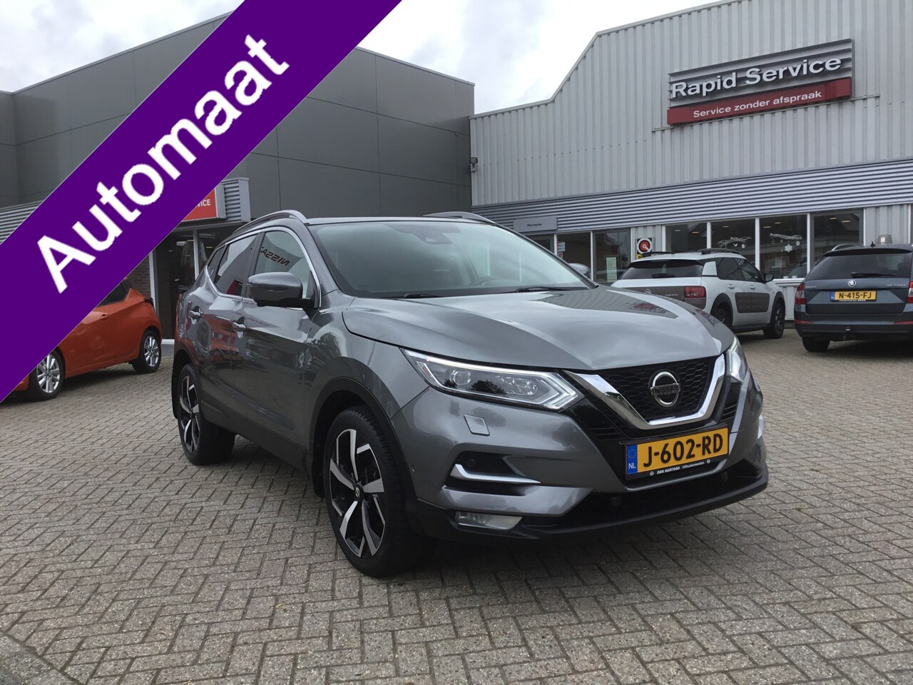 Nissan Qashqai - 1.3 DIG-T DCT 160 Tekna+Panodak - AutoWereld.nl
