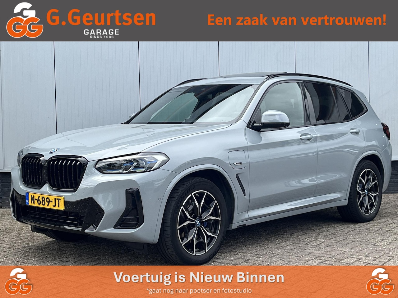 BMW X3 - xDrive30e M-Sport LCI Laser, Panoramadak, 360Camera, Head-Up, Brooklyn Grau - AutoWereld.nl