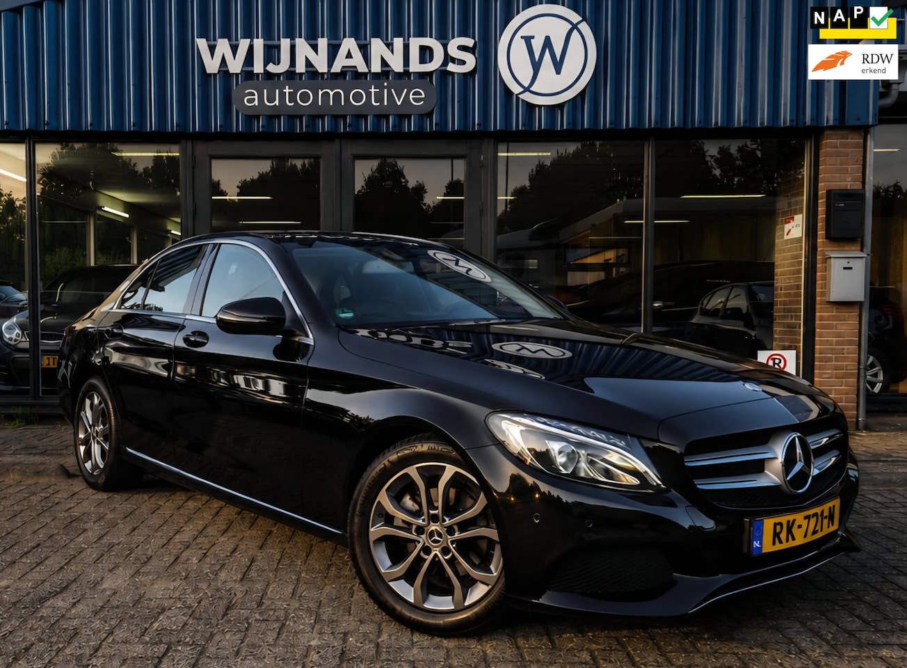 Mercedes-Benz C-klasse - 160 Premium Trekhaak Camera Elek Stoel - AutoWereld.nl