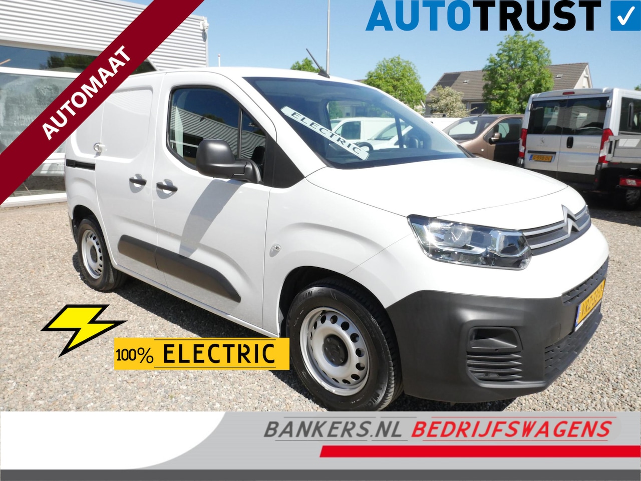 Citroën ë-Berlingo - Club 50 kWh Airco SOH 91.2% - AutoWereld.nl