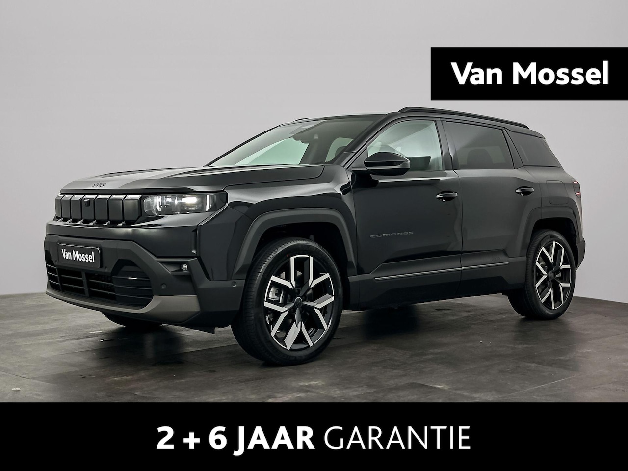 Jeep Compass - First Edition 74 kWh | Navigatie | Stoel & Stuur Verwarming | 360 graden camera | Dodehoek - AutoWereld.nl