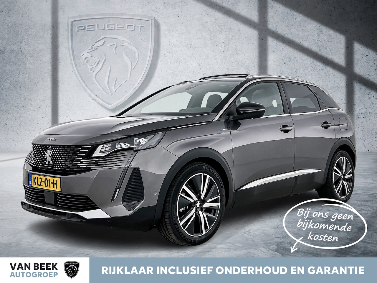 Peugeot 3008 - Hybrid 225pk Automaat GT | Rijklaar | Panoramadak | El. achterklep | Adaptive Cruise | - AutoWereld.nl