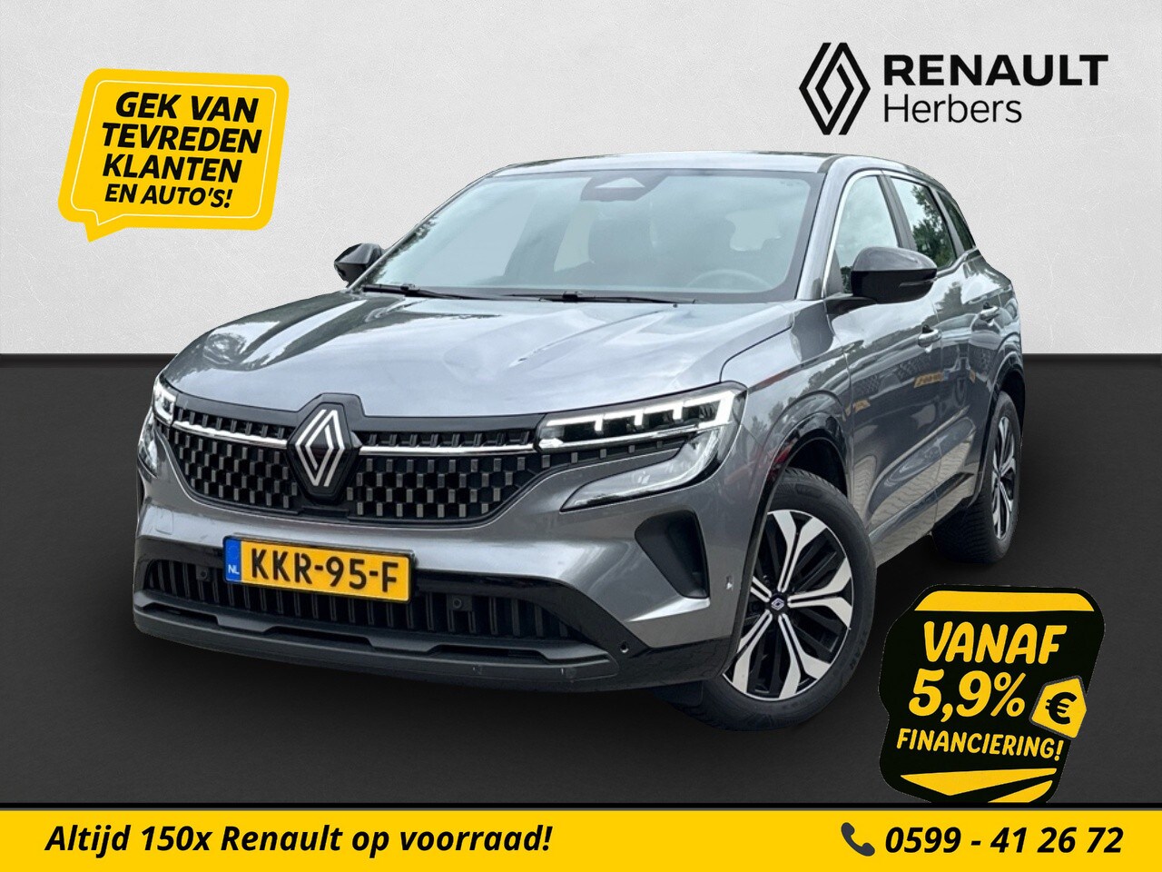 Renault Austral - 1.3 mild hybrid 160 X-Tronic Evolution AUTOMAAT / ADAPTIEVE CRUISE / SLECHTS 21.434 KM - AutoWereld.nl