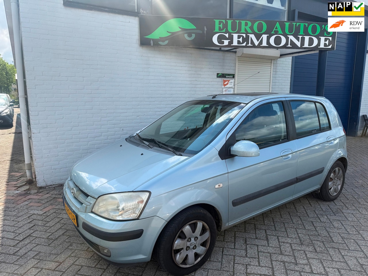 Hyundai Getz - 1.3i Dynamic Sky AIRCO - AutoWereld.nl