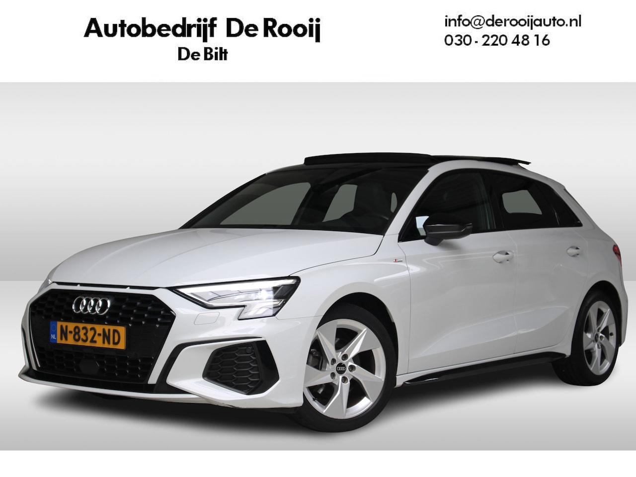 Audi A3 Sportback - 30 TFSI S-Line S-Tronic Navigatie | Panoramadak | Sportstuur | Led - AutoWereld.nl