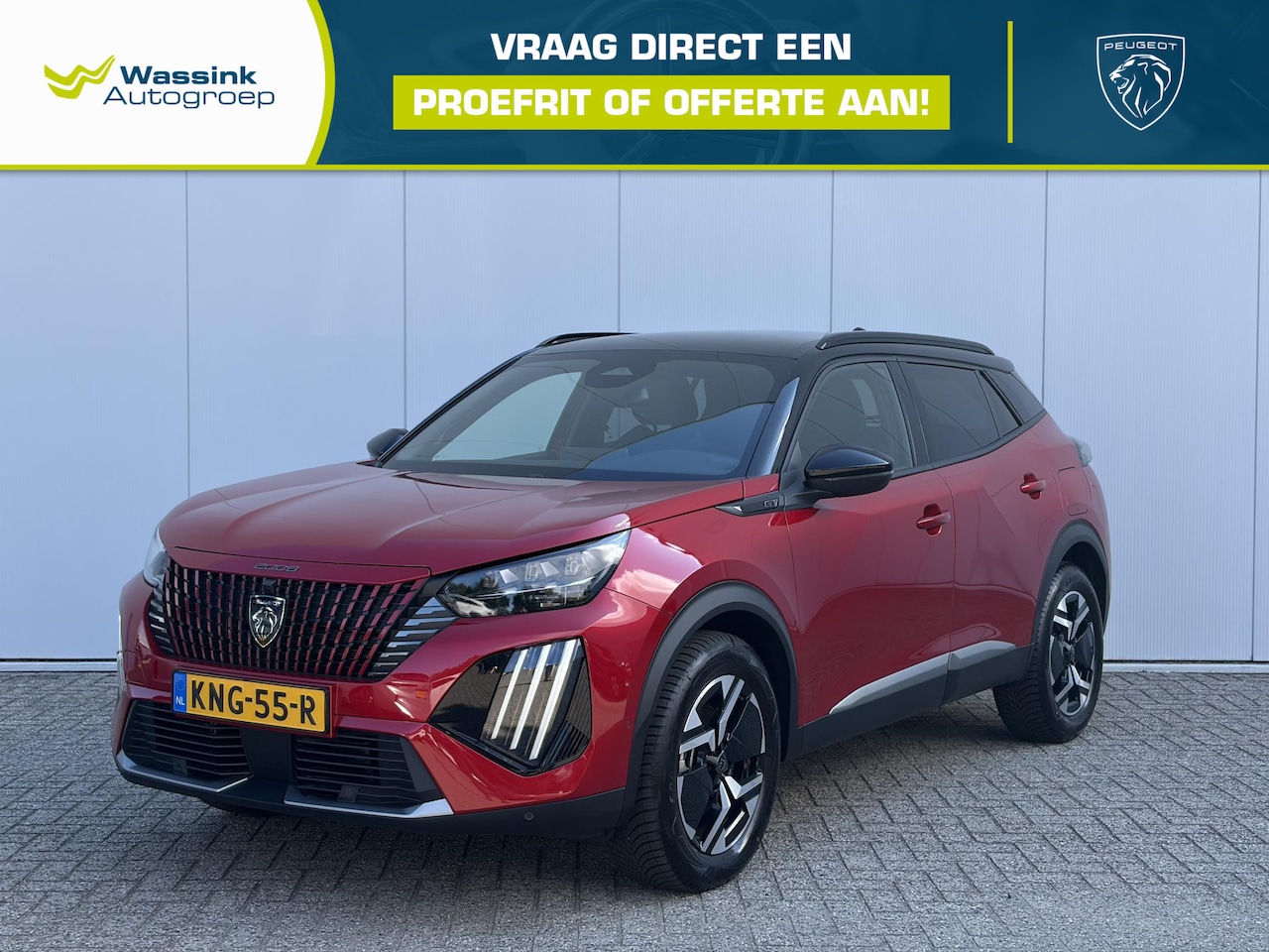 Peugeot 2008 - 1.2 Hybrid 145 GT | Navigatie | Camera | CarPlay | Trekhaak 1100kg | All-season banden | A - AutoWereld.nl