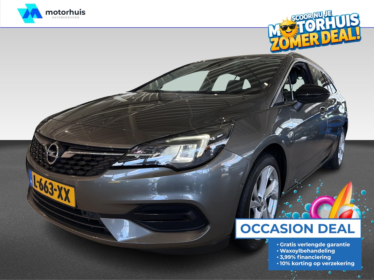 Opel Astra Sports Tourer - 1.2 Elegance | Achteruitrijcamera | Alarm klasse 1(startblokkering) | Apple Carplay/Androi - AutoWereld.nl