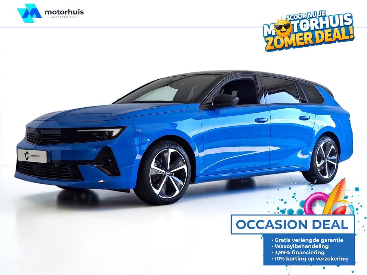 Opel Astra Sports Tourer - 1.2 Turbo Hybrid GS 145pk Automaat LED STOELV APPLE CARPLAY CAMERA - AutoWereld.nl