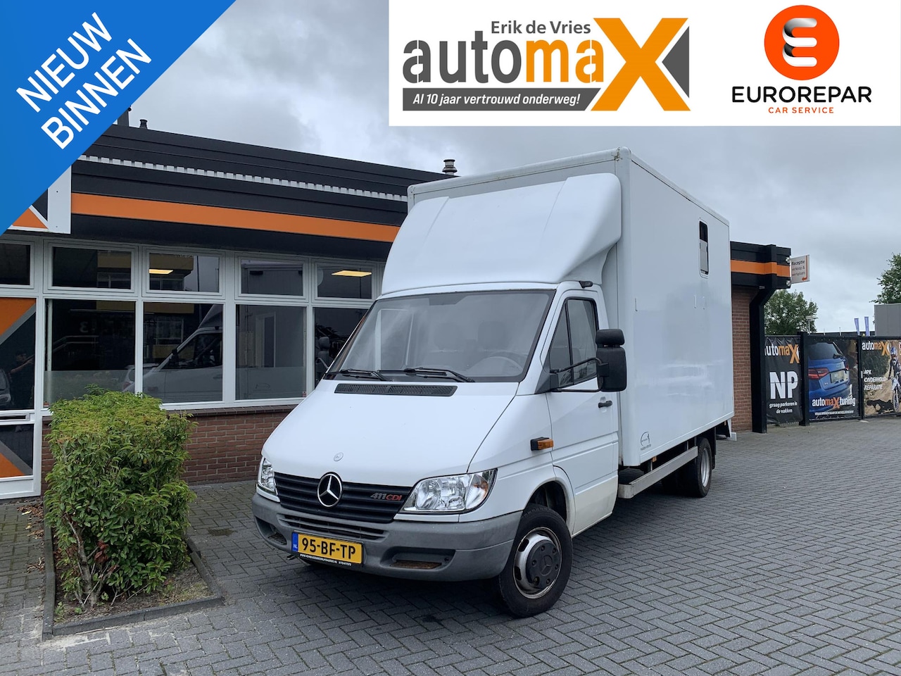 Mercedes-Benz Sprinter - 411 CDI 2.2 402 |Dubbellucht!|Paardentransport!|INCL BTW!| - AutoWereld.nl