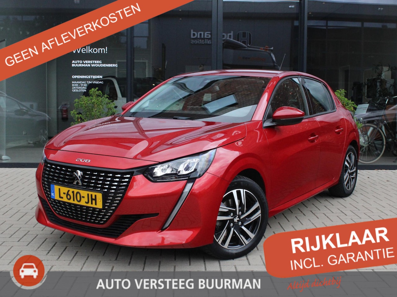 Peugeot 208 - 1.2 PureTech Allure 1.2 PureTech Allure 100PK, Trekhaak, Achteruitrijcamera, Navigatie en 4 seizoensbanden - AutoWereld.nl