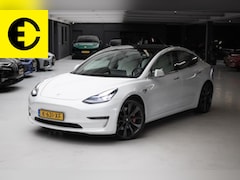Tesla Model 3 - Performance AWD 75 kWh | SOH 89, 2% | Zwarte velgen | Incl.BTW