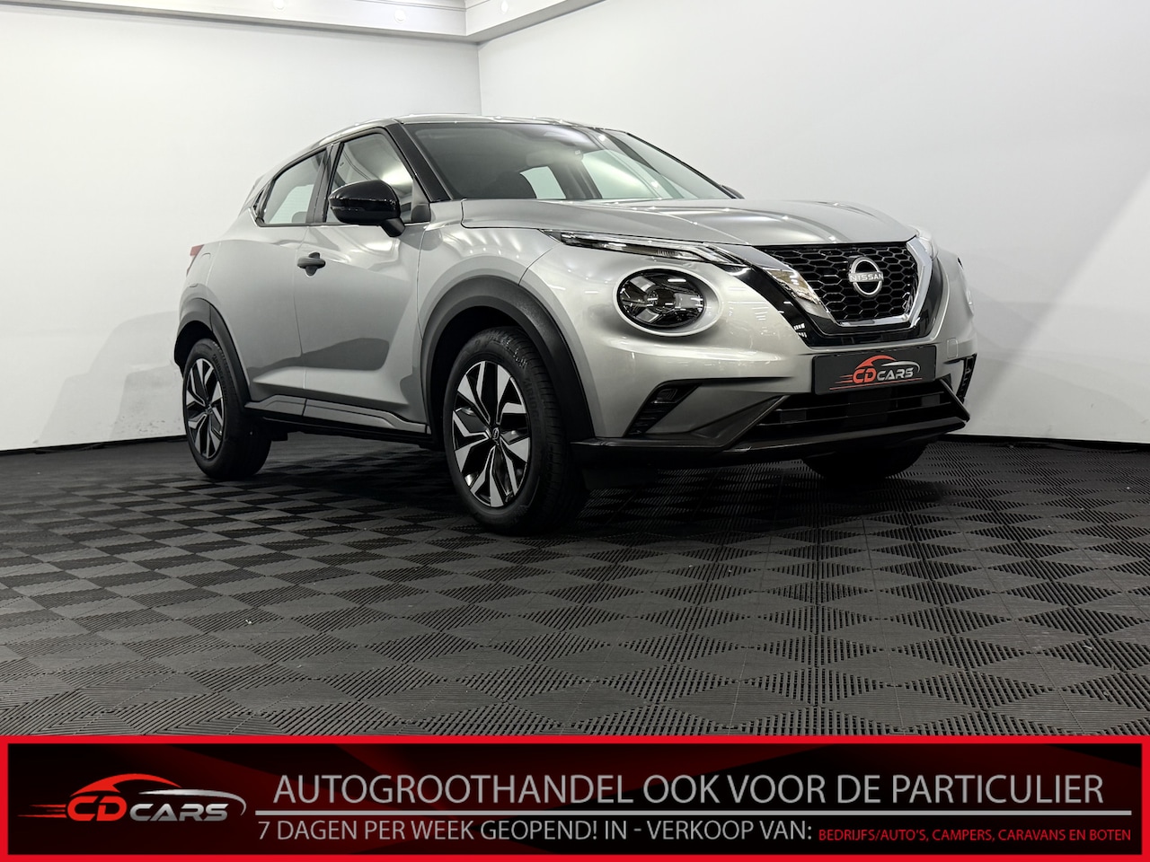 Nissan Juke - 1.0 DIG-T Acenta Camera, Navi, Stoelverwarming, Cruise control, Clima, A start stop, Licht - AutoWereld.nl