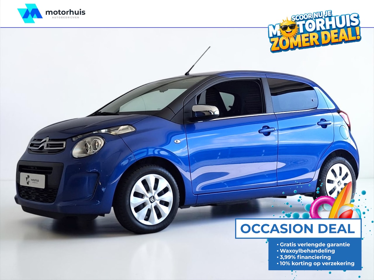 Citroën C1 - 1.0 VTi Feel 14000KM!! BLUETOOTH AIRCO - AutoWereld.nl