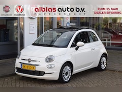Fiat 500 - 80pk Turbo Lounge |Open dak|Leer|Nav