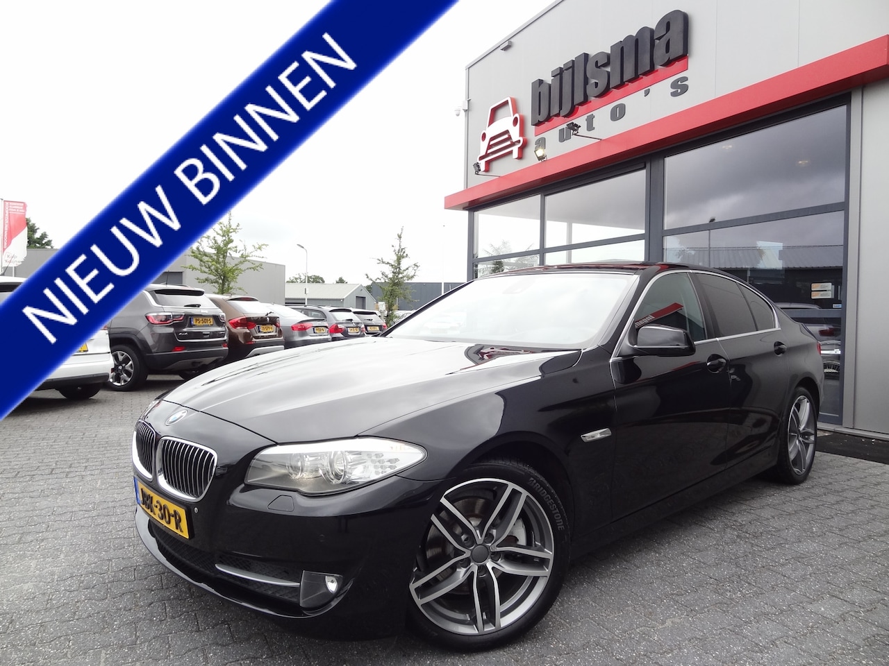 BMW 5-serie - 523i | LEDER | MEMORY | HEAD-UP | OPEN DAK | - AutoWereld.nl