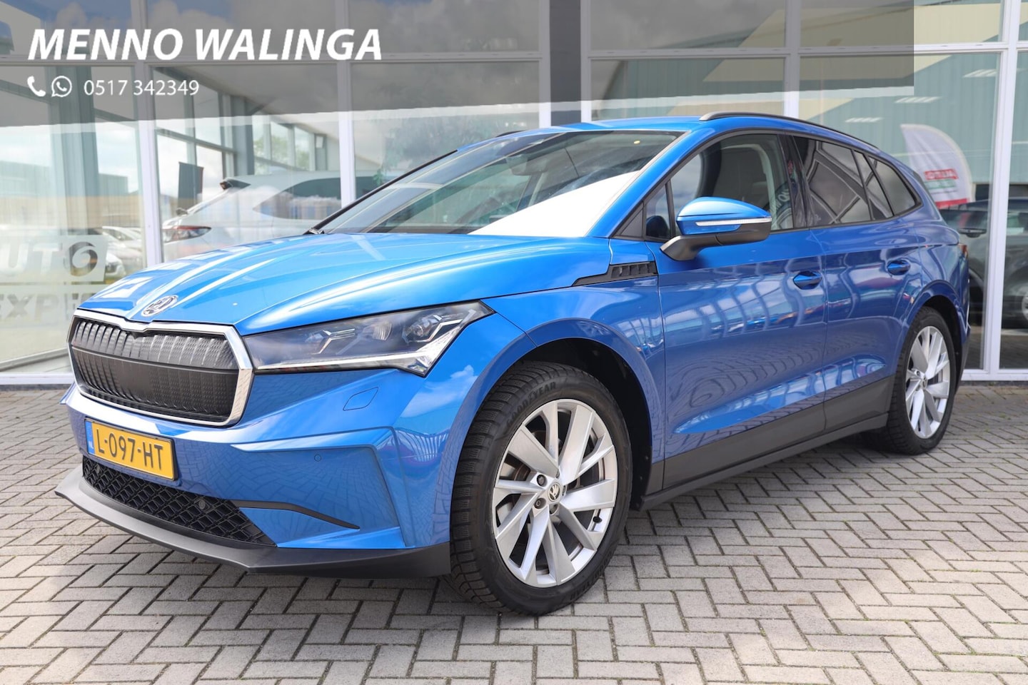 Skoda Enyaq iV - 60 First Edition|SOH 93%|Camera|Stoel/Stuurverwarming|Trekhaak|Apple carplay/Android auto| - AutoWereld.nl