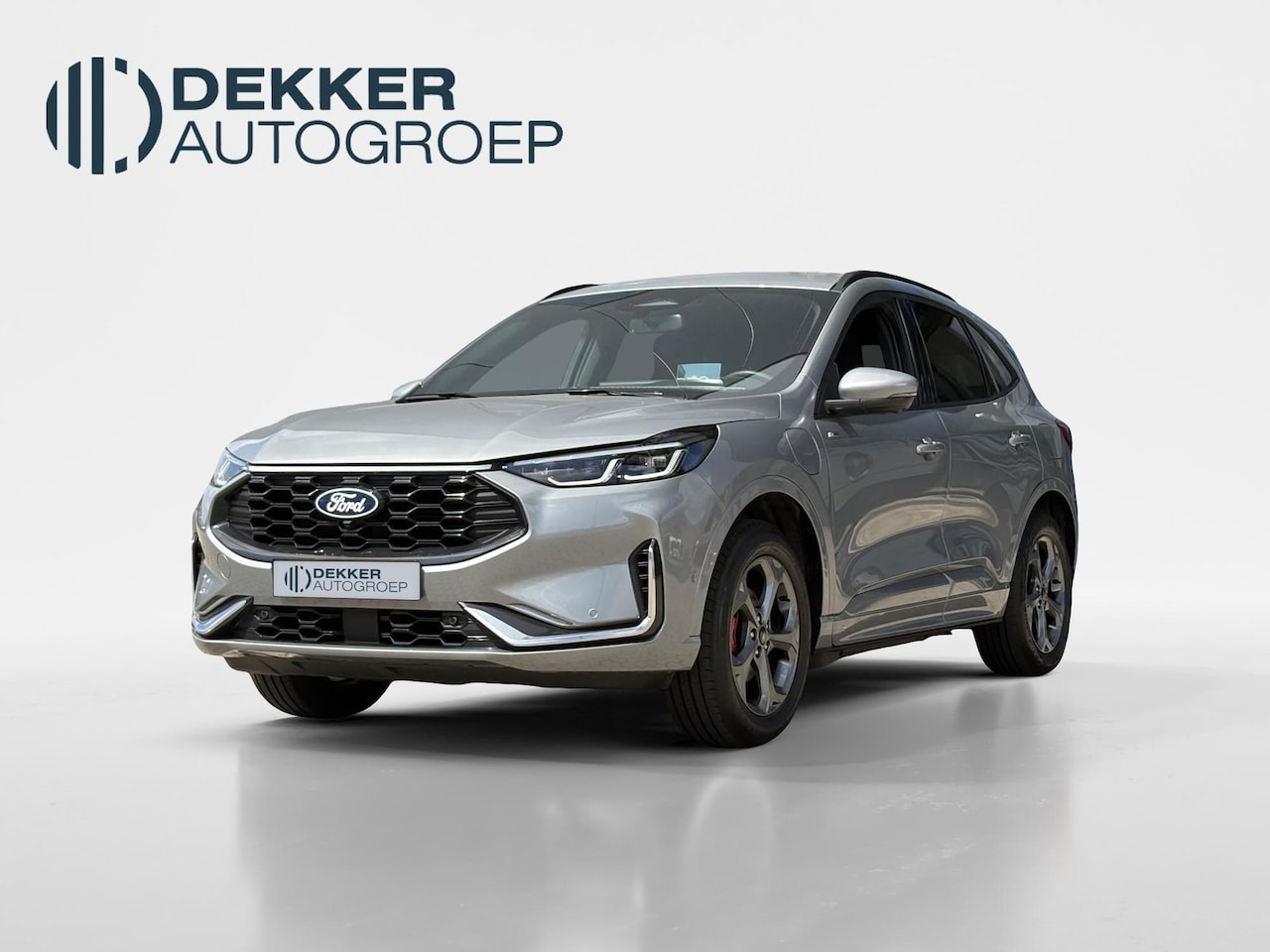 Ford Kuga - 2.5 PHEV ST-Line X | MATRIX LED | TREKHAAK | SOLAR SILVER | GROOT SCHERM APPLE CARPLAY AND - AutoWereld.nl